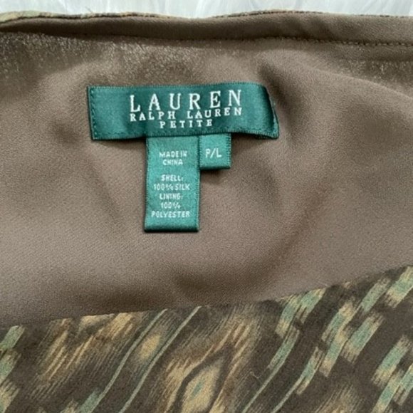 Lauren Ralph Lauren Silk Tahiti skirt with side sash - Picture 5 of 5